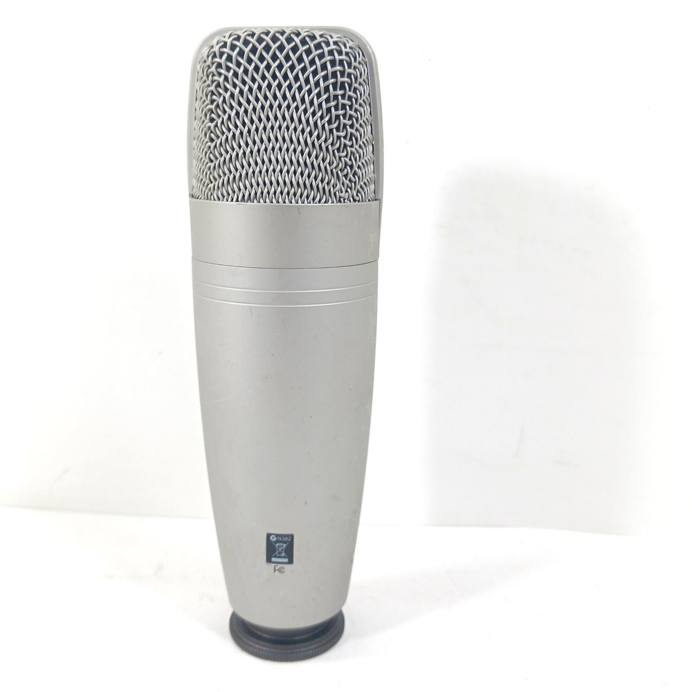 Samson C01U USB Studio Condenser Microphone Silver Podcast Recording Mic